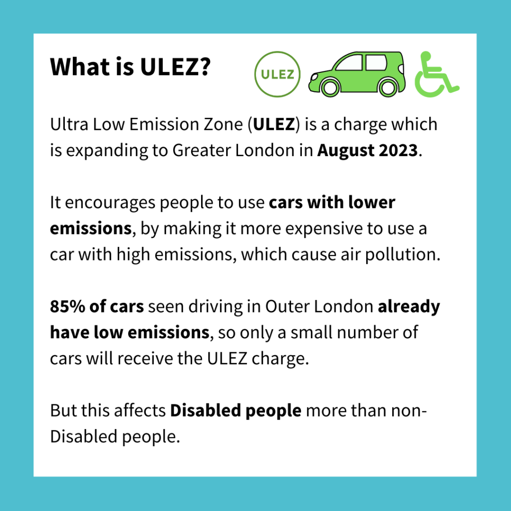 Launch of ULEZ Scrappage Scheme Inclusion London